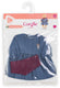 Corolle poppen jeansjurk met sjaal - babypop kleding 36cm denim.