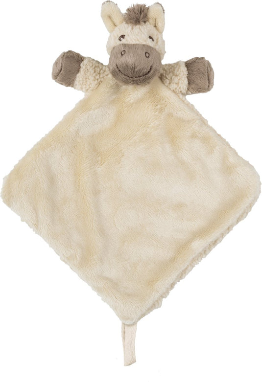Happy horse paard helma knuffeldoekje - beige - baby cadeau