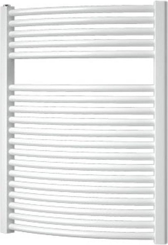 Plieger onda designradiator - handdoekradiator – 76.4 cm x 58.5 cm - 528 watt - wit