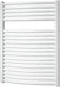 Plieger onda designradiator - handdoekradiator – 76.4 cm x 58.5 cm - 528 watt - wit