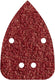 Wolfcraft - mouse schuurpapier korrel 80 - 10 stuks - 96 x 136 mm - zelfhechtend multischuurmachine schuurblad - 1757000