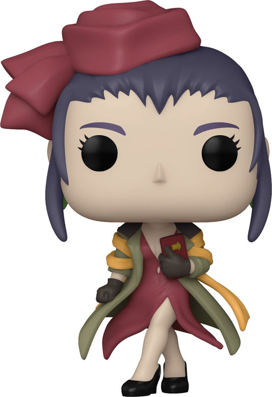 Funko cowboy bebop pop! animation vinyl figure faye valentine 9 cm pop! figuur