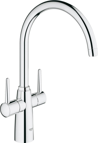 Grohe ambi keukenkraan - draaibare uitloop - chroom