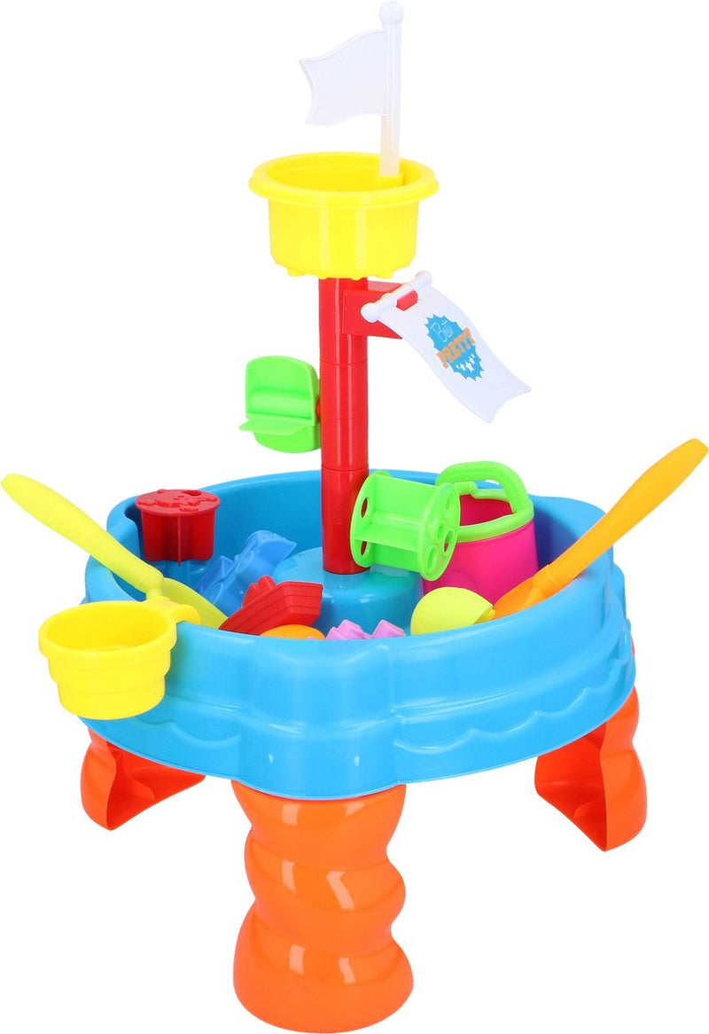 Afbeelding laden in galerijviewer, Eddy toys zand- en watertafel met toren, 22dlg.
