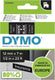 Merkloos sans marque dymo 45021 labeltape tapekleur: zwart tekstkleur: wit 12 mm 7 m - doos 5 stuks