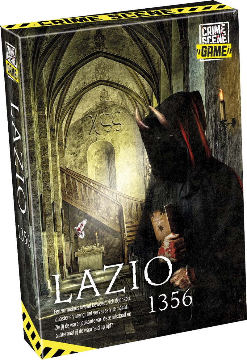Load image into Gallery viewer, Tactic crime scene lazio 1356 – bordspel – misdaadspel – historisch mysterie in een klooster – diepgaand onderzoek en deductie – crime scene serie – game storm studio -1 of meer spelers – vanaf 18 jaar
