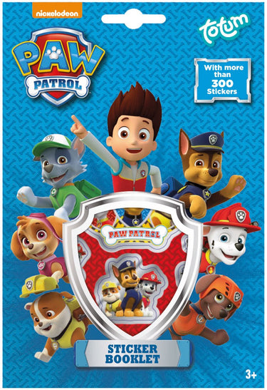 Paw patrol totum stickervel, 4st.