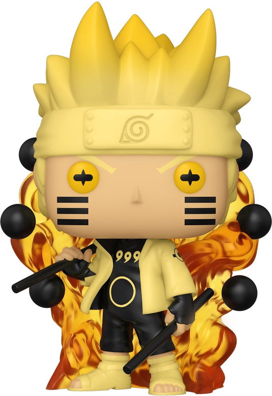 Funko naruto - pop! animation specialty series naruto six path sage (glow) 9 cm verzamelfiguur - multicolours
