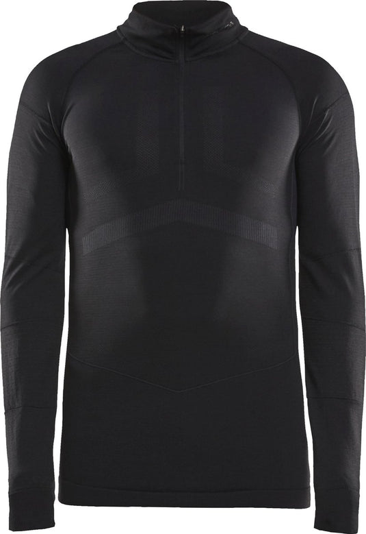 Craft active intensity zip thermoshirt heren - maat s