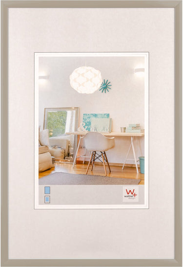 Walther new lifestyle - kunststof lijst - fotoformaat 30x45 cm - grijs
