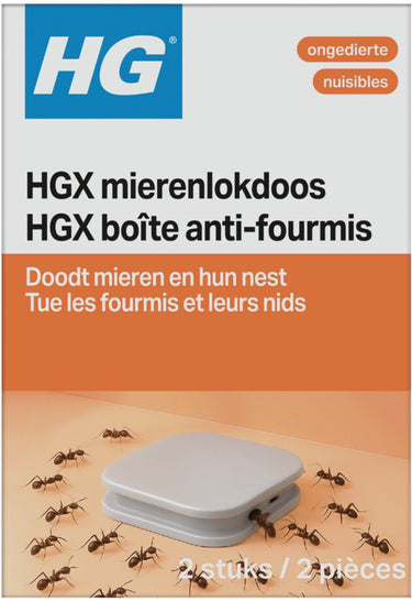 Hg x mierenlokdoos voor binnengebruik