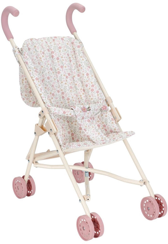 Little dutch poppenbuggy - flowers butterflies