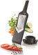 Gefu violi v-mandoline 32,3 cm – instelbaar 1-5 mm – japans messenstaal – zwart