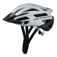 Helmet cratoni agravic white-black glossy l-xl