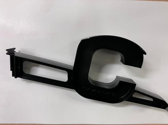 Cratoni helmhaken zwart zonder rvs haak | slatwall