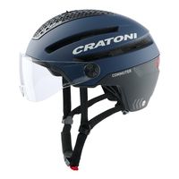 Cratoni helm commuter blue matt m-l