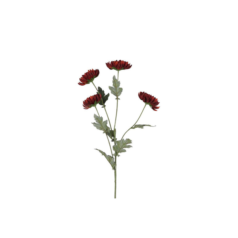 Load image into Gallery viewer, Countryfield kunsttak chrysanthemum bruin 20xh83,8cm
