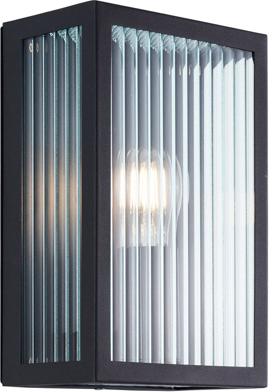 Brilliant getta - buiten wandlamp - e27 max 1x40w - zwart