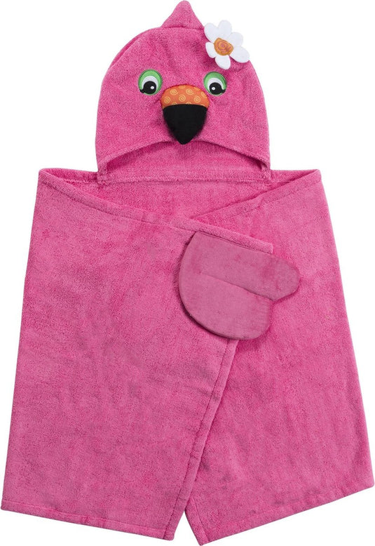 Zoocchini badcape - franny the flamingo