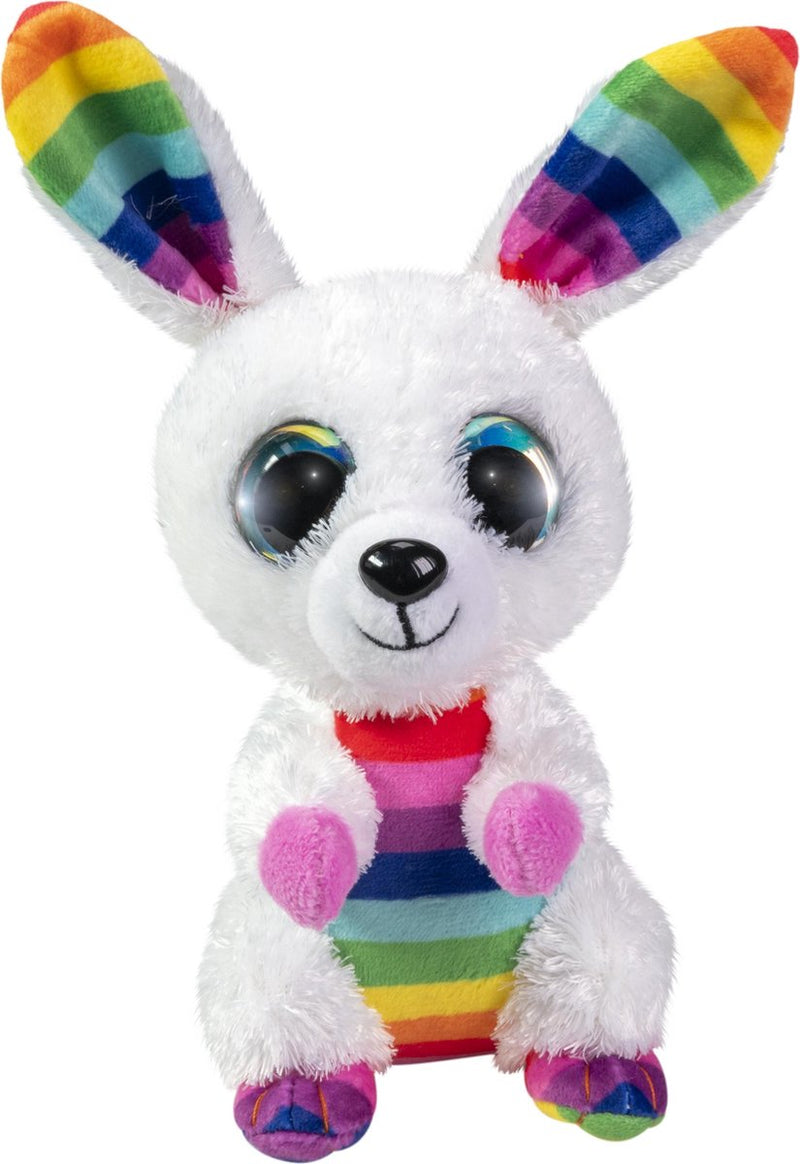 Load image into Gallery viewer, Lumo stars knuffel - konijn rainbow, 15cm
