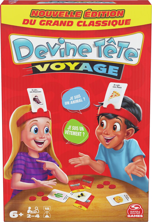 Spin master games - devine tête - voyage