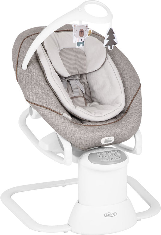 Graco all ways soother - little adventures - babyschommel- en wipstoel - vanaf de geboorte tot ongeveer 6 maanden (max. 9 kg)