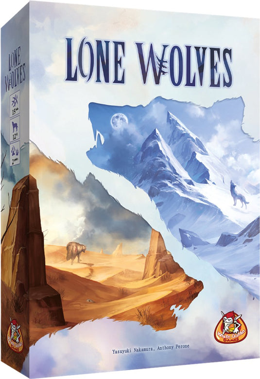 White goblin games - lone wolves - kaartspel - 2 spelers - slagenspel - 15 minuten - vanaf 12 jaar
