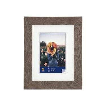Henzo fotolijst dahlia 30x40cm midden bruin