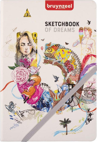 Bruynzeel creatives schets notitieboek a5 140 g m 80 vellen