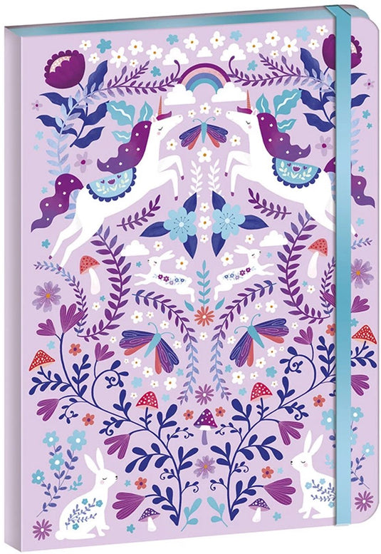 Janod - dreamland - unicorn notitieboek - 144 gedecoreerde pagina's