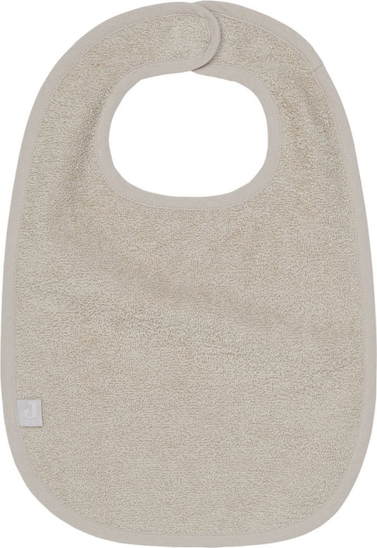 Jollein - slab badstof (nougat) - katoen - slabbetjes baby - 37 cm