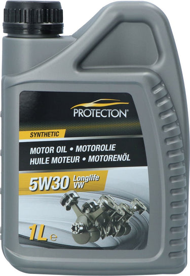 Protecton motorolie 5w-30 - synthetisch - vw longlife iii - brandstof besparend - voor benzine-, lpg- dieselmotoren – voor verlengde verversingsintervallen - 1 liter