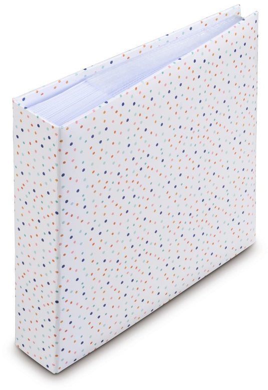 Hama inschuif album - confetti - 10x15 - 200 pagina's - wit