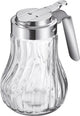 Westmark room- honingdispenser, inhoud: 250 ml, glas roestvrij staal, berlin, doorzichtig zilver, 65302260