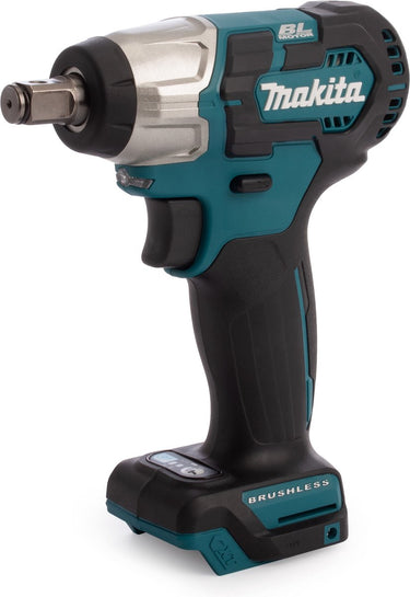 Makita tw161dz 12v li-ion accu slagmoersleutel body - 165nm - koolborstelloos