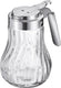 Westmark room- honingdispenser, inhoud: 250 ml, glas roestvrij staal, berlin, doorzichtig zilver, 65302260