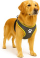 Flamingo harnas hond – honden tuigje – harnas hond anti trek – hondentuigjes – hondentuig anti trek – step go tasha – grijs – maat xl – a:65cm b:90-115cm x 20mm x 5mm