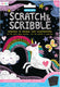 Ooly - scratch scribble - mini scratch art kit - funtastic friends