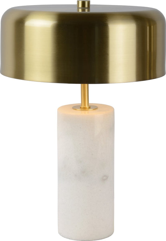 Lucide mirasol - tafellamp - ø 25 cm - 3xg9 - wit