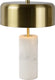 Lucide mirasol - tafellamp - ø 25 cm - 3xg9 - wit