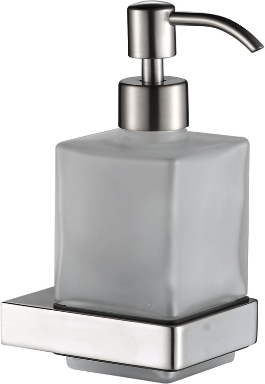 Plieger altea zeepdispenser – wandmontage – geborsteld chroom