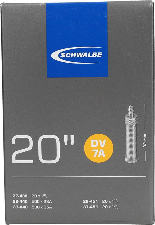 Schwalbe Binnenband 20 x 1 1 8-3 8 inch (28 37-440 451) DV 32 mm