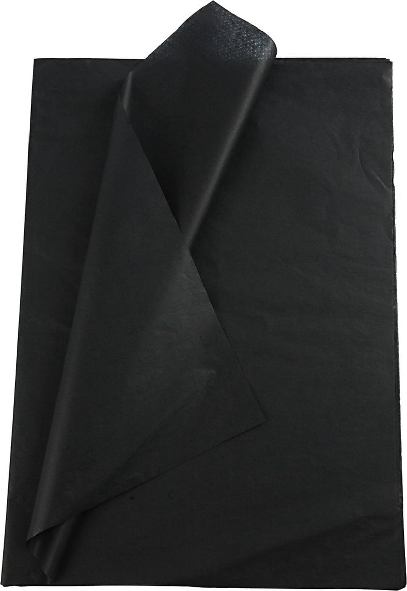 Load image into Gallery viewer, Creativ company tissuepapier zwart 10 vellen 14 gr, 50x70cm
