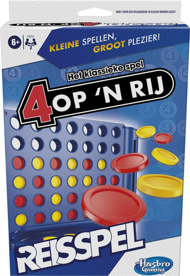 Hasbro gaming vier op 'n rij - reisspel -