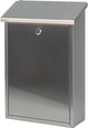 V-part - wandbrievenbus toledon - stainless steel - mat rvs - brievenbus
