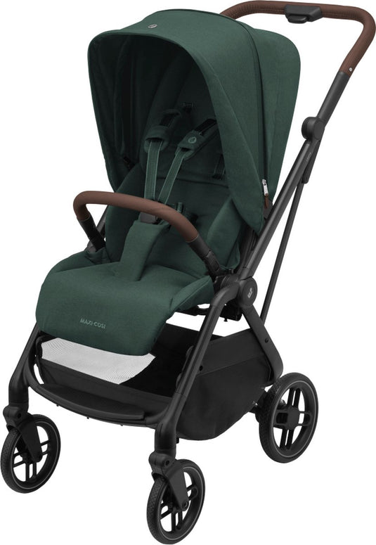 Maxi-cosi leona² kinderwagen - twillic green - vanaf de geboorte tot ca. 4 jaar