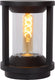 Lucide cadix - sokkellamp - ø 16 cm - 1xe27 - ip65 - zwart
