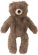 Happy horse beer borre flatstyle knuffel 23 cm - bruin - baby knuffel