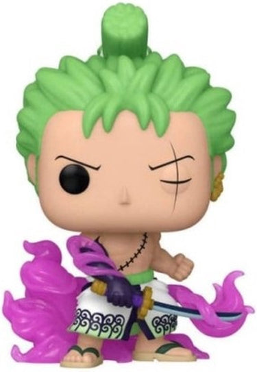 Funko zoro met enma (gitd) - pop! - one piece figuur