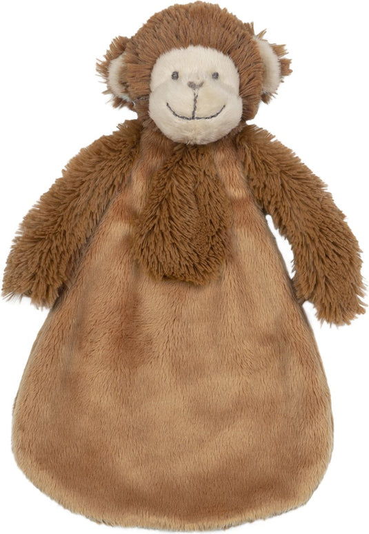 Happy horse aap micha knuffeldoekje - bruin - baby cadeau